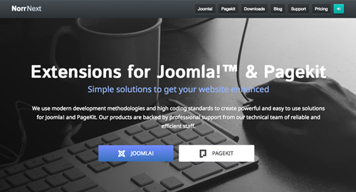 Extensions for Joomla and Pagekit