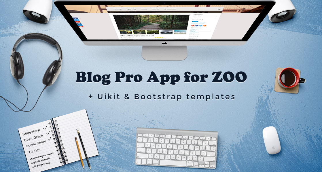 Blog Pro App for ZOO