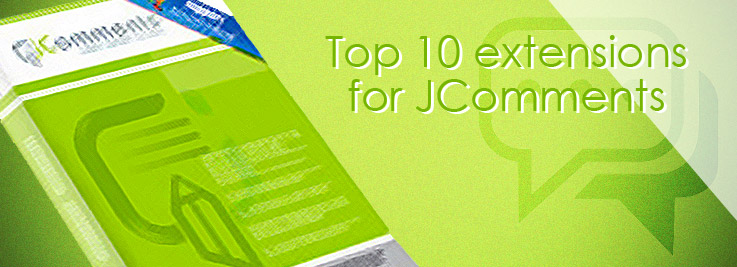 Top 10 extensions for JComments