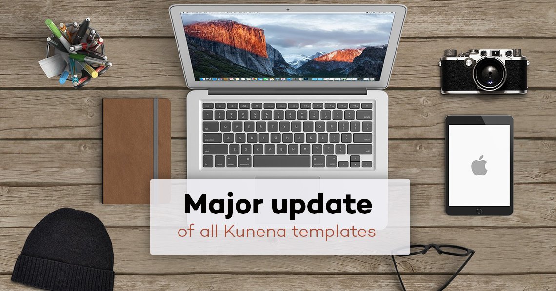 Major update of all Kunena templates