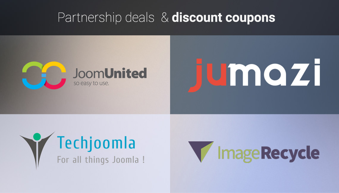 Partnership deals & new coupons