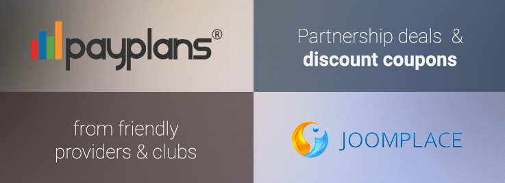 Partnership deals and discount coupons from friendly clubs